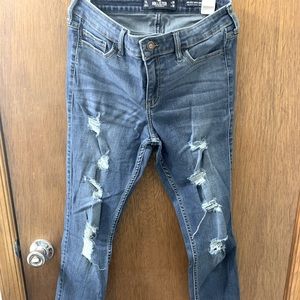 Hollister Distressed Skinny Jeans
